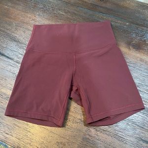 Lululemon align cassis biker shorts 6” size 6